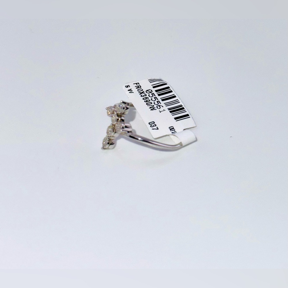 BEAUTIFUL GIFT! HUGE SALE REAL DIAMOND Cross Ring - Picture 9 of 11